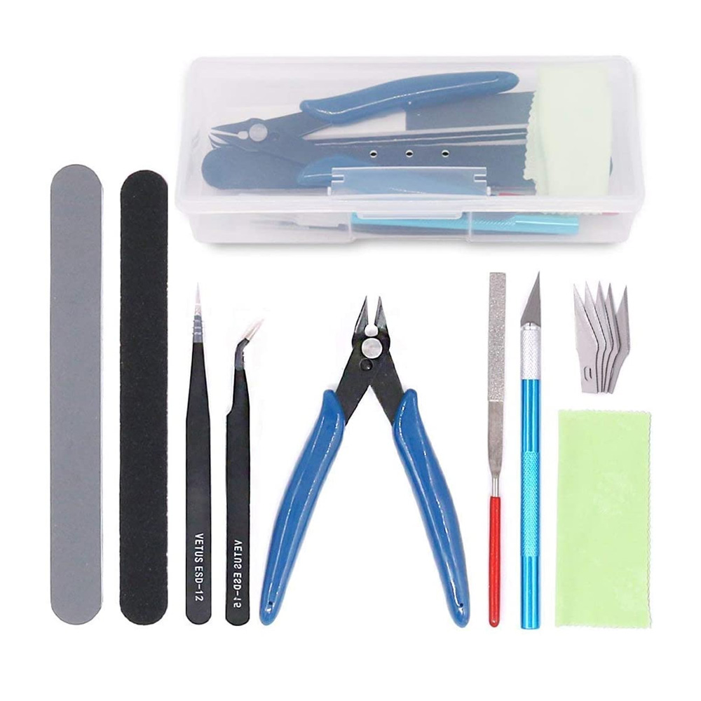 [공식수입원]건담 모델러 도구 공예 취미 Keadic 9Pcs Gundam Modeler Tools Kit