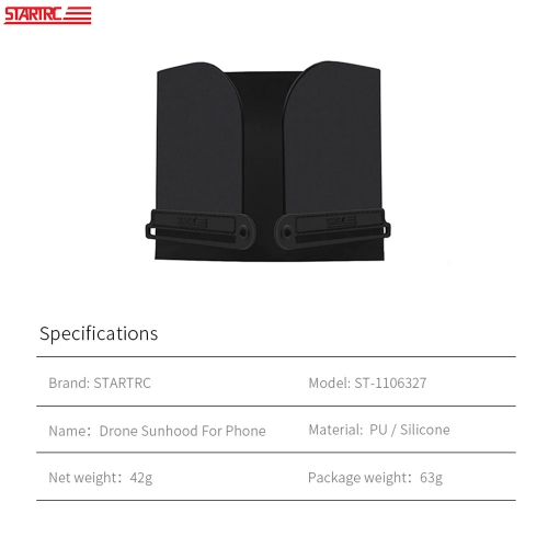 [공식수입원]매빅에어2 조종기 썬후드 햇빛가리개 Mavic Air 2 Remote Controller Sunshade 4.7-5.5 inch