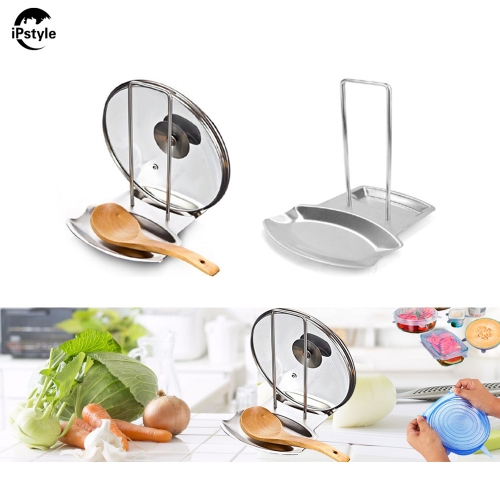 [공식수입원]냄비 팬 뚜껑 국자 주걱 거치대 받침대 주방용품 Pan Lid Holder