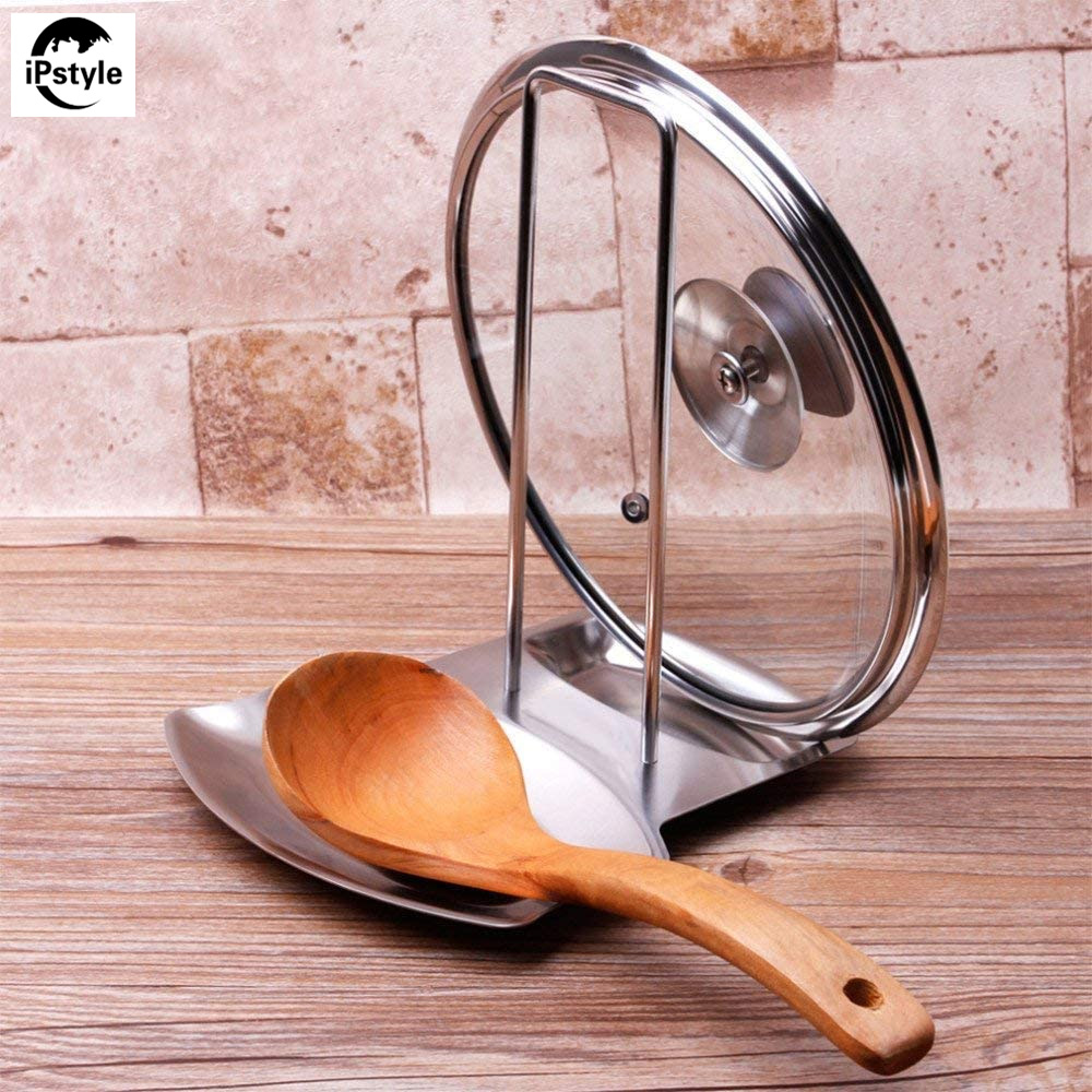 [공식수입원]냄비 팬 뚜껑 국자 주걱 거치대 받침대 주방용품 Pan Lid Holder