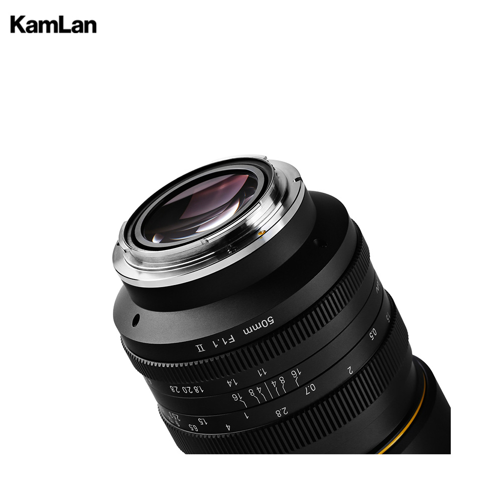 [공식수입원]보케괴물 캄란 수동렌즈 kamlan 50mm f 1.1 mk2 for Canon EOS-M Fuji X  Sony E