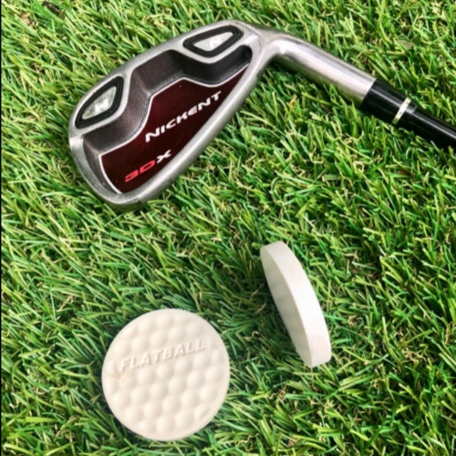 골프 스윙 플레인 연습볼 플랫볼 Golf Flatball Swing