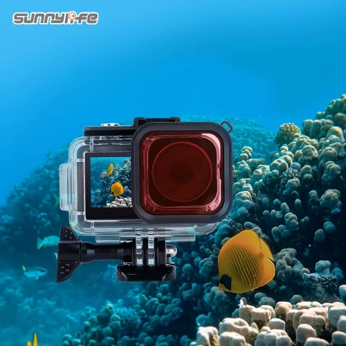 오즈모 액션3  방수케이스 + 레드필터 OSMO Action 3 Waterproof Case & Red Filter