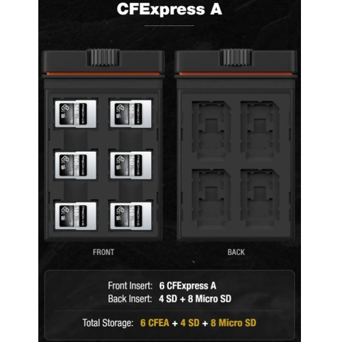 폴라프로 슬레이트2 SD CFexpress 메모리 카드 케이스