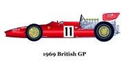 K155 1/20 312F1-69 British GP Model Factory Hiro