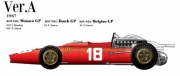 K272 1/20 Ferrari 312 F1-67 verA Model Factory Hiro