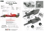 MH-F-3 Scuderia Italia F188 Model Factory Hiro