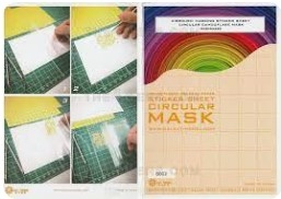 [사전 예약] B002 Pre-cut circular spray masking paper 3MM