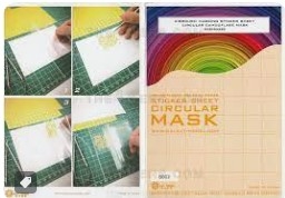 [사전 예약] B003 Pre-cut circular spray masking paper 4MM