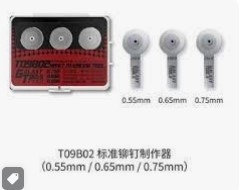 [사전 예약] T09B02 Standard rivet tool（0.75/0.65/0.55）