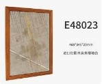 [사전 예약] E48023 Imported red shadow wood solid wood frame Display （Airport taxiway）