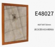 [사전 예약] E48027 Imported red shadow wood solid wood frame Display （Airport apron）