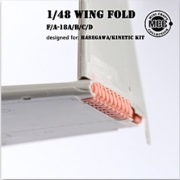 4801 1/48 Folding wings for F/A-18A/B/C/D for Hasegawa, Kinetic