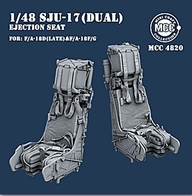 [사전 예약] 4820 1/48 SJU-17 NACES Ejection Seats for F/A-18F & F/A-18D Late (2pcs) for All brands