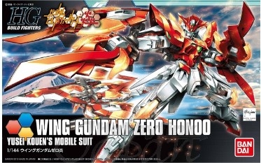 [사전 예약] BAN995703 1/144 HGBF Wing Gundam Zero Honoo