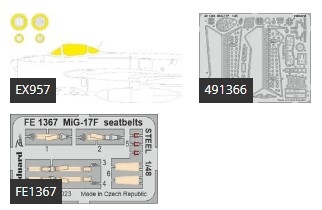 BIG49383 1/48 MiG-17F 1/48 AMMO