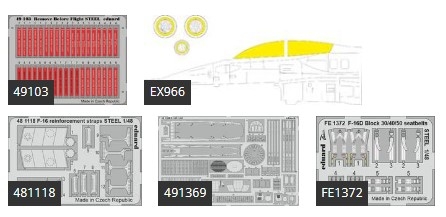 BIG49384 1/48 F-16D Block 30 1/48 KINETIC