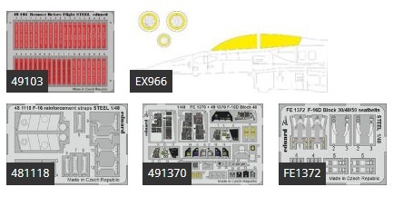 BIG49385 1/48 F-16D Block 40 1/48 KINETIC