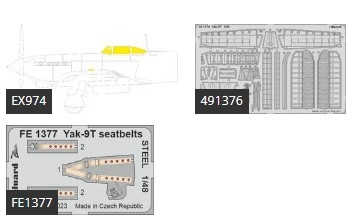 BIG49388 1/48 Yak-9T 1/48 ZVEZDA