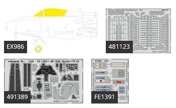 BIG49392 1/48 Hunter FR.10 1/48 AIRFIX