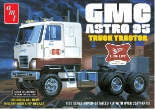 [사전 예약] AMT01230 1/25 GMC ASTRO 95 SEMI TRACTOR (MILLER BEER)AMT MODELS