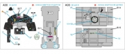 [사전 예약] QDS-48389 1/48 Macchi C.202 Folgore Early 3D-Printed & coloured Interior on decal paper (Hasegawa/Eduard) (Small version)