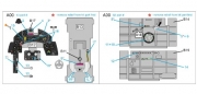 [사전 예약] QDS-48390 1/48 Macchi C.202 Folgore Late 3D-Printed & coloured Interior on decal paper (Hasegawa/Eduard) (Small version)