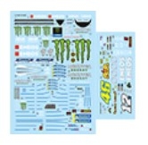 [사전 예약] KWD-20YZRK 1/12 2020 YZR-M1 #12/#46 Kit Spare Silk Screen Decal