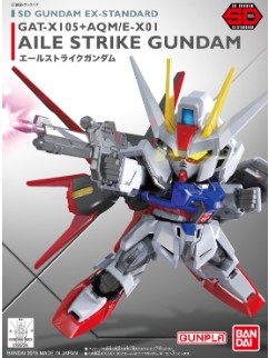 BAN996728 SD Gundam EX Standard Aile Strike Gundam