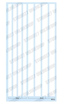 ST27-FP0043 Line decal : White [5mm,8mm] STUDIO27 【Original Decals】