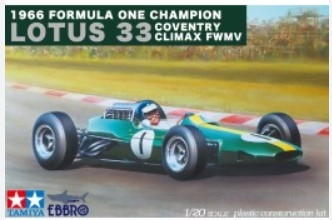 [사전 예약] 20027 1/20 Team Lotus Type 33 1965 Formula One Champion Coventry Climax FWMV