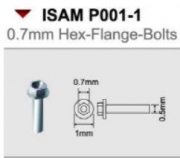 [사전 예약] ISAM P001-1 0.7mm Hex-Flange-Bolts (10 pcs)