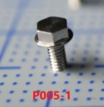 [사전 예약] ISAM P005-1 M1.0x4.0mm Hex-Flange-Bolts with Thread (10 pcs)