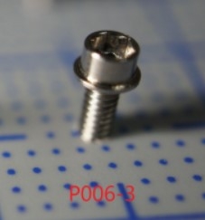 [사전 예약] ISAM P006-3 M1.2x4.0mm Hex socket head cap flange screw (10 pcs)