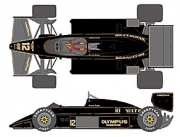 [사전 예약] SHK-D497 1/20 Lotus Type97T 1985 for Fujimi