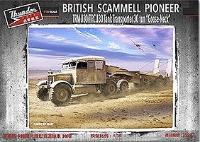 [사전 예약] TM35207 1/35 Scammell Pioneer Tank Transporter 30t with Goose neck trailer