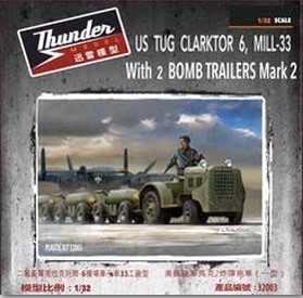 [사전 예약] TM32003 1/32 US Army Clarktor6 Mill33 with  Bomb Trailers