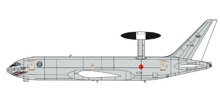 [사전 예약-4월] HSG10860 1/200 E-767 AWACS Warning Wing 40th Anniversary