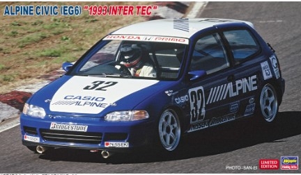 [사전 예약] HSG20688 1/24 Alpine Civic (EG6) 1993 Inter TEC