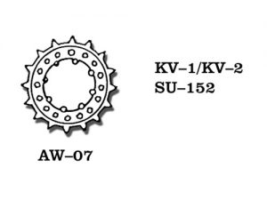 [사전 예약] AW – 07 1/35 KV-1 / KV-2 / SU 152