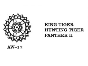 [사전 예약] AW – 17 1/35 KING TIGER / HUNTING TIGER / PANTHER II
