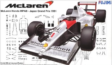 FUJ09044 1/20 McLaren Honda MP4/6 - Japan Grand Prix 1991