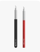 [사전 예약] T09A18 METAL MODELER'S KNIFE(red)Small diameter beveled penknife (electroplated silver nib)