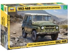 [주문시 입고] ZV3629 1/35 Soviet Military Off-Road Vehicle UAZ-469