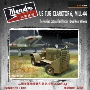 TM32004 1/32 US Army Clarktor-6 Tug Mill-44 dual wheels