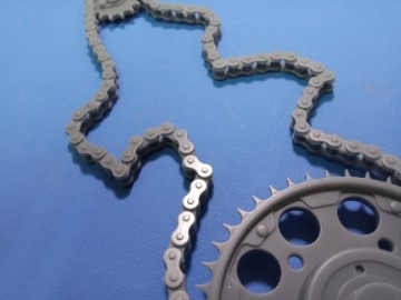 [사전 예약] DE06003 1/6 Chain and Sprocket set for CB750F '79 (Workable) for Tamiya