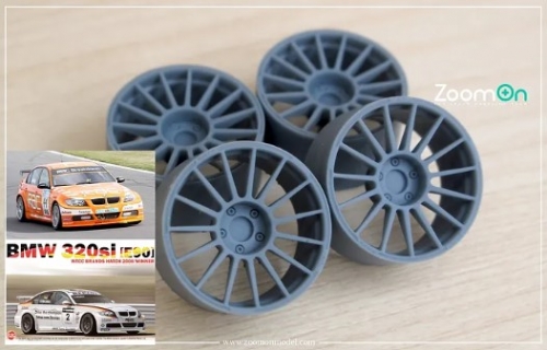 [사전 예약] ZR111 1/24 17'' Rays 57 Motorsport G07WT rim set (No tyre)