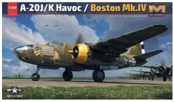 [사전 예약] HK01E040 1/32 A-20J/K Havoc / Boston Mk.IV