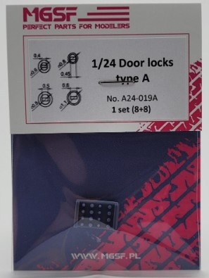 [사전 예약] A24-019A 1/24 Door lock/barrel 1/25-1/24 Type A
