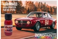 [사전 예약] ZP-1753 Alfa Romeo Giulia Sprint GTA Rosso (Red) Paint 60ml